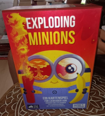 Exploding Minions Kartenspiel   Komplett   Deutsch   ab 7 Jahre   Spaß pur!