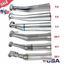 Dental (LED) Contra Angle 1:1 /1:5 / 20:1 /4:1 Slow Low Speed Handpiece Fit NSK