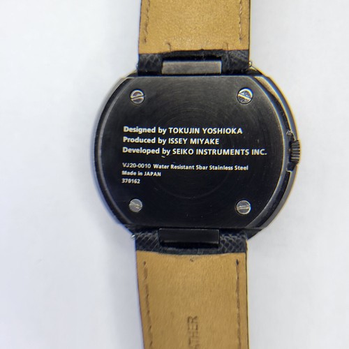 ISSEY MIYAKE TO SILAN002 Men's Watch Yoshioka Tokujin Design Black Free Shipping - Picture 7 of 12