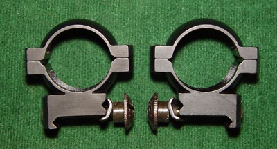TAPCO, Kennesaw, GA  (not Tasco) BLACK Matte 1'' Aluminum Rings Only 