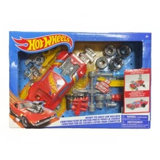 Hot Wheels Ready to Race Car Builder 29 pc Build It! Costomize It! Open Box [B3]