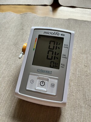   Microlife BP3GX1-5A Gentle Blood Pressure Monitor With Bag WORKS No Cuff