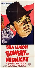 Poster Bowery at Midnight 1949 (1942) Three Sheet 41