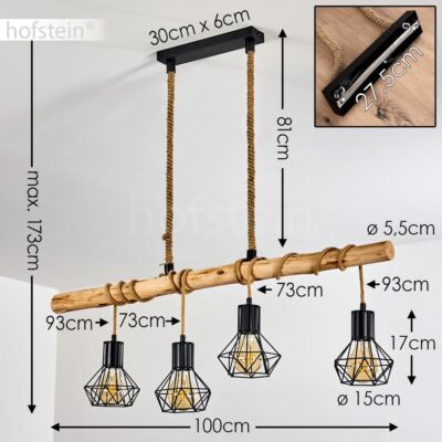 NETTLIFE Spot de Plafond Noir Plafonnier Vintage GU10 Lampe de Cuisine pour Orientable 3 Flammes Vintage