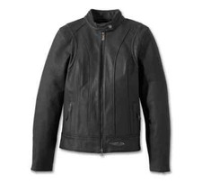 Harley Davison Women's 120th Anniversary Revelry Leather Jacket 97032-23ew