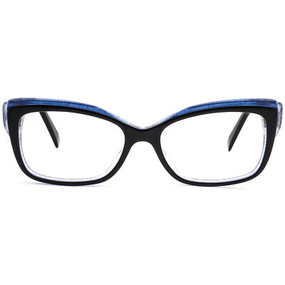 Christian Dior Eyeglasses CD3283 E1X Black/Glitter Blue Frame