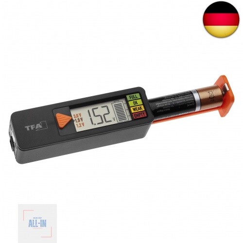 Thumbnail - Tfa Dostmann Batterietester Batterycheck, 98.1126.01, Für Batterien