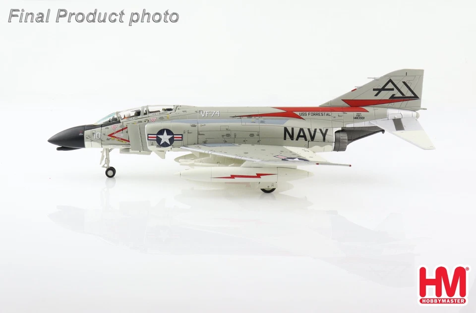 Hobby Master 1:72 HA19031 F-4H-1 (F-4B) Phantom II US Navy VF-74 "Bedevilers" - Image 3 of 4