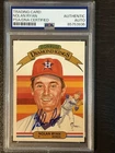 Signed Nolan Ryan 1982 Donruss Diamond Kings Auto Astros Card PSA/DNA Must Have!