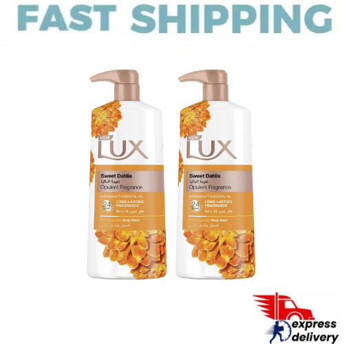 2X LUX Shower Gel Sweet Dahlia For 24 Hours Long Lasting Fragrance, 700ml