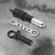 Electric Rivet Nut Gun Cordless Drill Pop Adapter Riveting Riveter Insert Tool