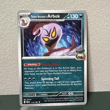 Team Rocket's Arbok 113/182 Sv10: Destined Rivals Regular
