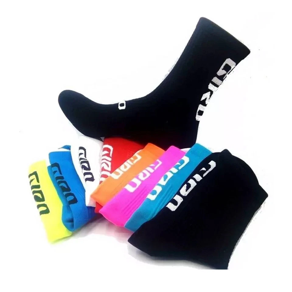 Calcetines deportivos antideslizantes unisex: bicicleta de montaña, ciclismo, running - multicolor Foto 2 de 4