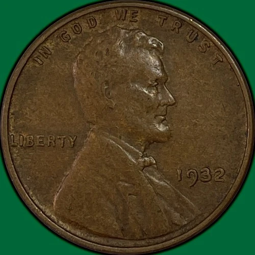 1932 Lincoln Wheat Cent Choice Extremely Fine XF+ Coin #33671