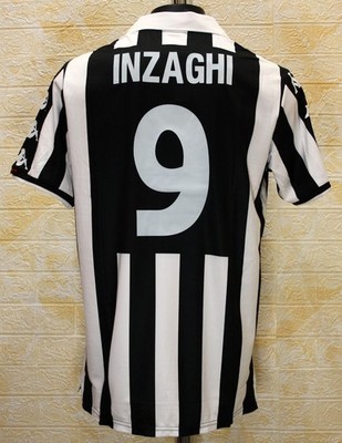 Juventus FC 1999-00 short sleeve home jersey shirt Inzaghi #9 | eBay