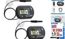 Digital Aquarium Thermometer Fish Tank Thermometer Test with Large LCD Display