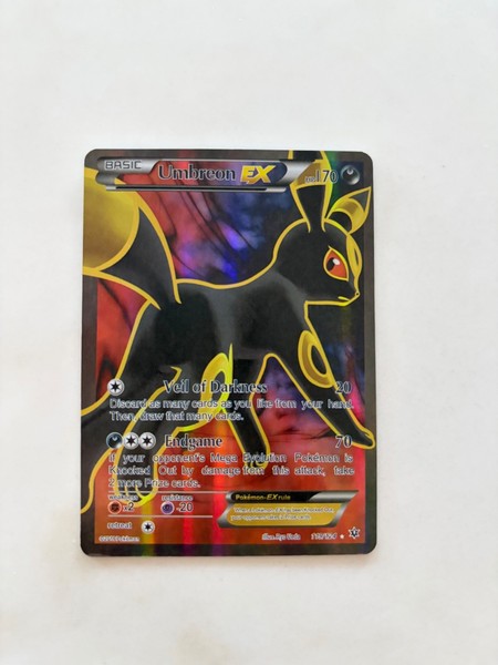 Umbreon EX 119/124 Pokemon Fates Collide