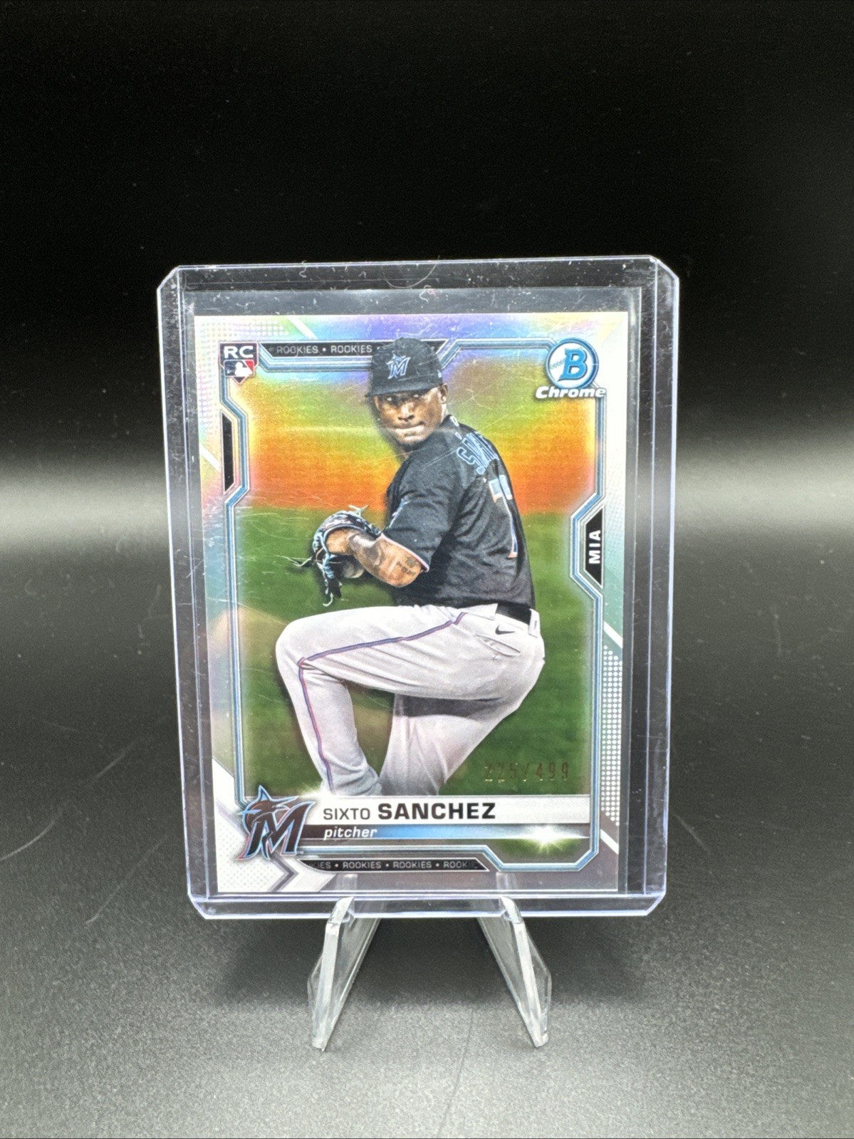 2021 Bowman Chrome - Sixto Sanchez #78 Refractor /499 (RC)