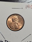 1981 p gem bu lincoln memeorial cent penny taken from obw roll double die  — photo 10