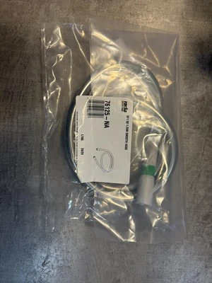 Mira Rada Silver Smooth Shower Hose 1.25m Chrome Anti Twist