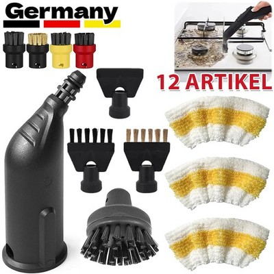 12 er Zubehör Für Kärcher Dampfreiniger Easyfix SC1 SC2 SC3 SC4 SC5 Rundbürst DE