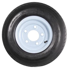 Ecustomrim 01C Trailer Tire + Rim 4.80-8 480-8 4.80 X 8 8 Heavy Duty Load Range