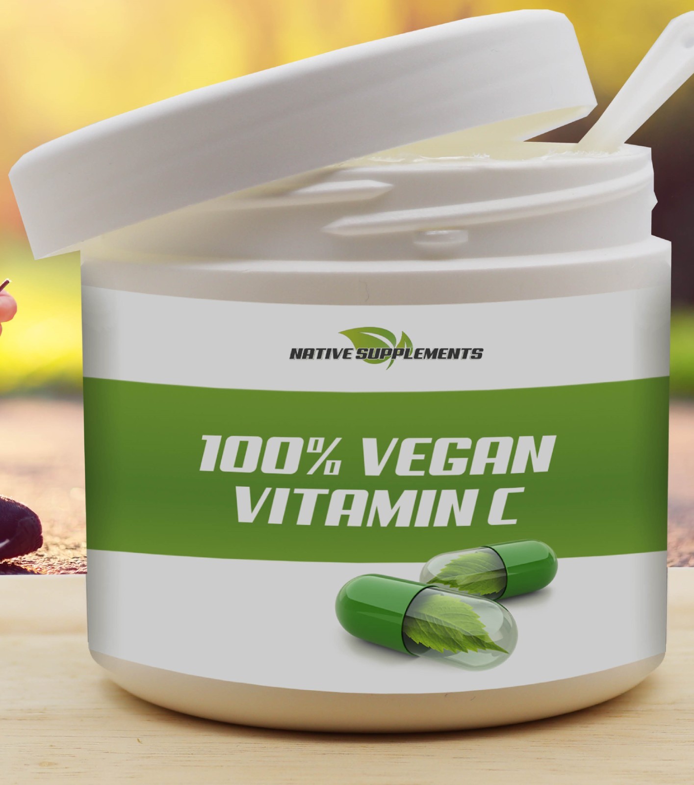 Vitamin C 500g Pulver: Natürliche Ascorbinsäure | Hochdosiert | Made in Germany