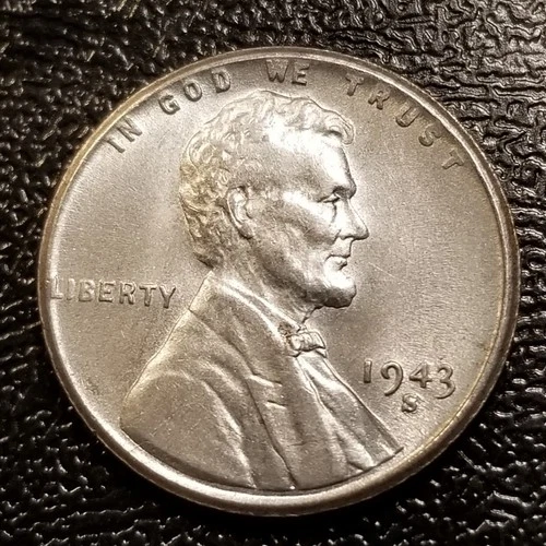 1943-S Lincoln Wheat Penny Cent Steel #3N