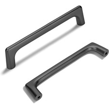 10 Pack 5 In 128mm Hole Center Matte Dark Gunmetal Gray Cabinet Pull -NEW-N
