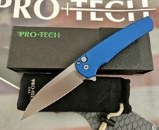 Pro Tech 5301 Malibu Blue aluminum 3.5" Wharncliffe Magnacut - NEW In BOX