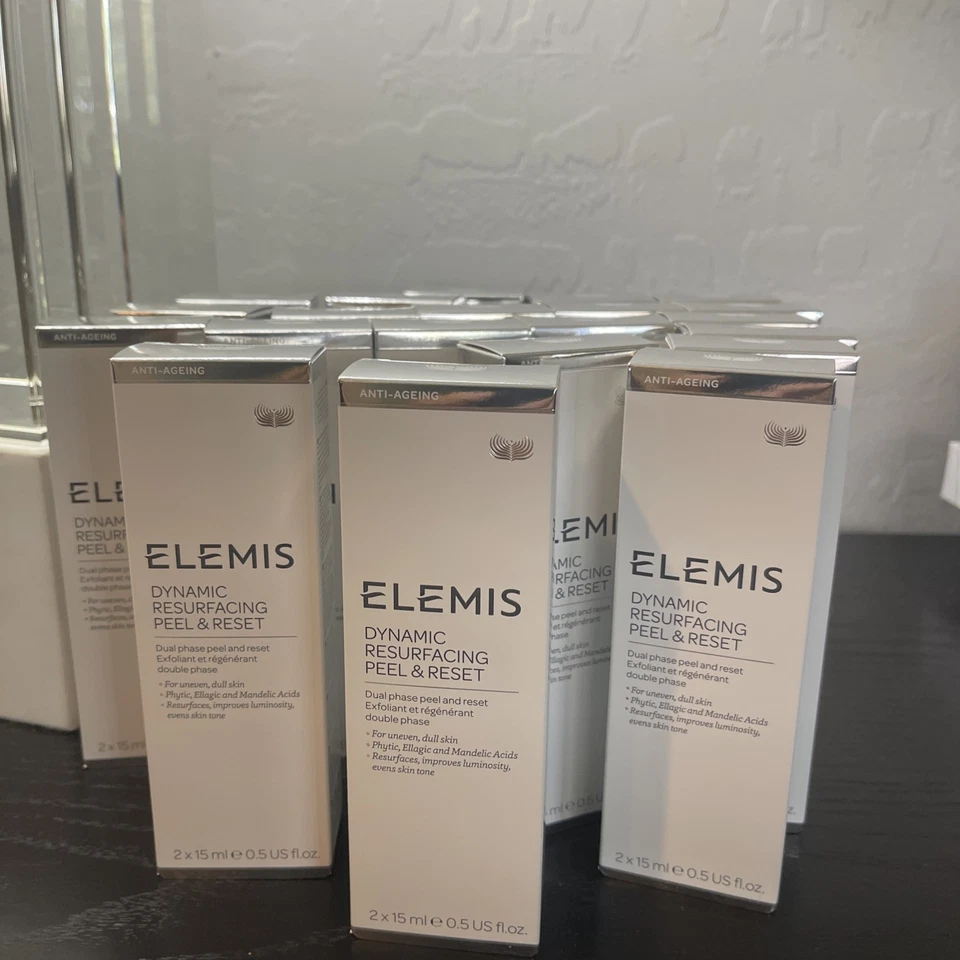 Exfoliante exfoliante exfoliante de doble fase Elemis Dynamic Resurfacing Peel & Reset 2 x 15 ml 0,5 oz Foto 3 de 4