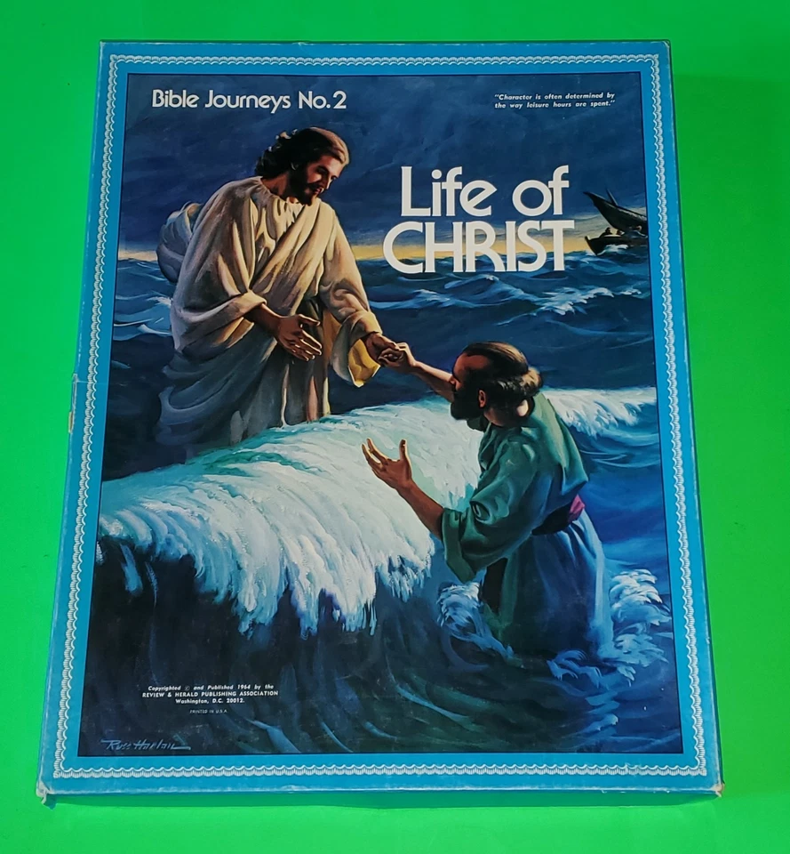 LIFE OF PAUL BIBLE JOURNEYS NUMBER 3 REVIEW & HEROLD PUBLISHING + LIFE OF CHRIST - Image 2 of 4