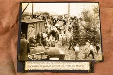 Forest Fire Volunteers Arrive Biddeford Pool Maine 8&frac14;x7⅜ 1947 AP Wire Photo V36