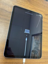 iPad 10th Gen 64gb WiFi Cellular - Cracked screen, boot loop, crack button
