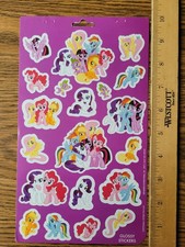 20 stickers. My little pony friendship is magic stickers single sheet.