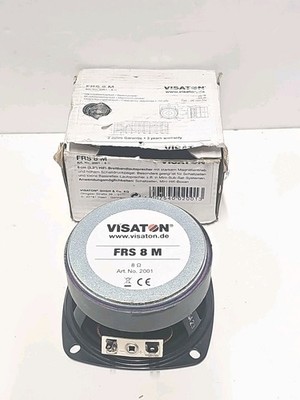 Visaton FRS-8M Full Range 3.3'' 8 Ohm HiFi Speaker   Clear Sound Compact Design