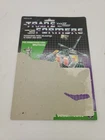 Original G1 Transformers Combaticon Vortex Cardback Bruticus 1986 Vintage