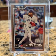 2026 Topps Series 1 Lazaro Estrada RC Gold Border  /2026 Toronto Blue Jays #299
