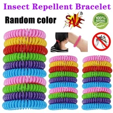 Anti Bug Insect Pest Repellent Bracelet Wrist Band Natural Protection