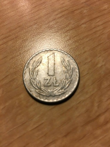 RZECZPOSPOLITA POLSKA 1949 POLAND 1 ZL COIN - Picture 2 of 2