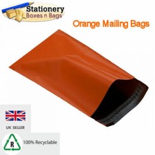 25 ORANGE 6,25" x 9" Versand Post Paket Verpackung Taschen 161 x 240 mm