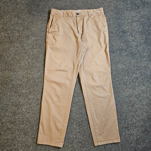 Everlane Pants Mens 32x30 Beige Khaki Chino Taper Flat Front Casual Career Basic