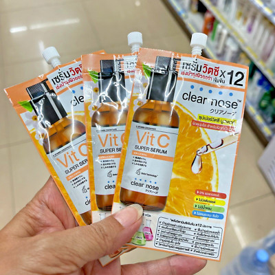 3x Vit C Super Booster Serum + Vitamin Concentrate 8g.
