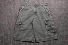 Mossimo Y2K Cargo Shorts Men's 30 30x11 Grunge Skater Military Green Utility