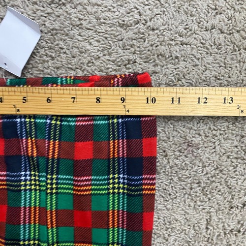 Dearfoams Pajamas Lil Bear Kids Youth 8 or 10 Tartan Plaid Long Sleeve - Picture 21 of 23