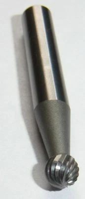 HARTWERKZEUG VHM Frässtift Ø 5 mm Schaft 6 mm Schleifstift Kugelfräser Rotierfräser NEU *188K