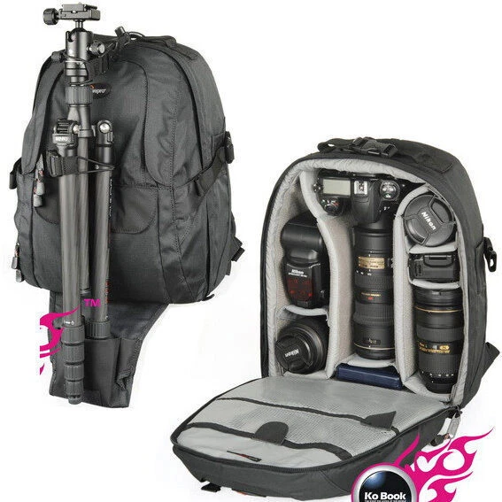 New Mini Trekker AW Camera Bag Waterproof DSLR Case Backpack Padded Laptop Bag - Image 2 of 4