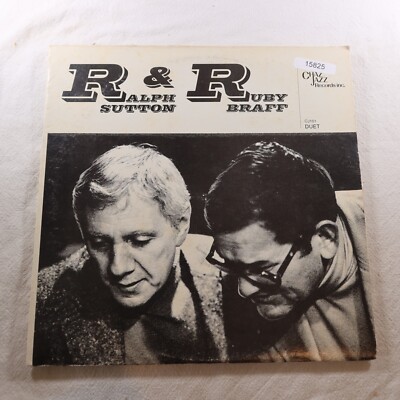 Ralph Sutton And Ruby Braff Ralph And Ruby Duet   Record Album Vinyl LP