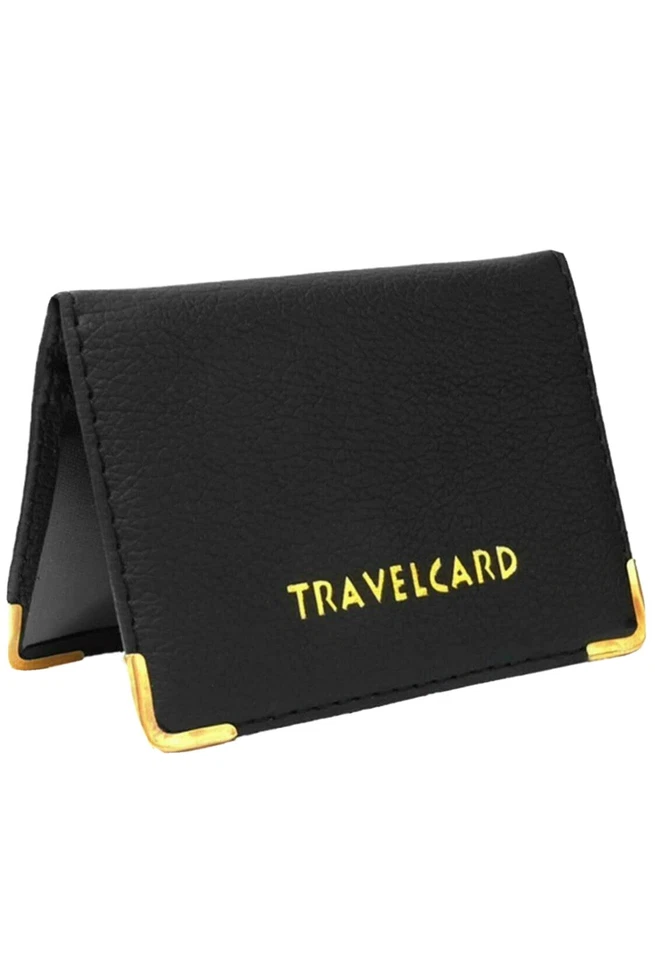 Genuine Oyster Travel Card Bus Pass Rail Card Holder Wallet Cover Case UK Seller