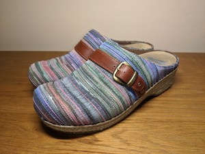 dansko cloth clogs